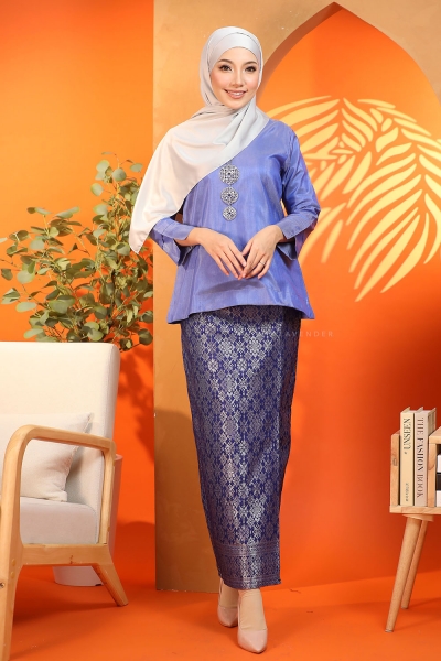 Kurung Kedah Songket Lavender